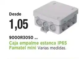 BdB Caja empalme estanca IP65 Famatel mini oferta