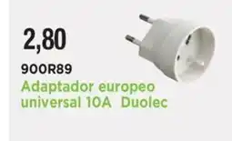 BdB Adaptador europeo universal 10A Duolec oferta