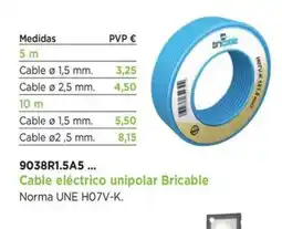 BdB Cable eléctrico unipolar Bricable oferta