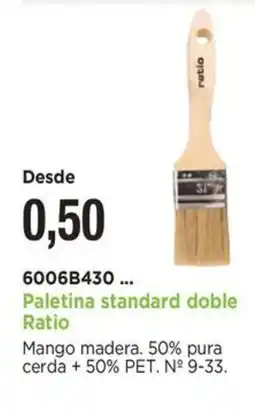 BdB RATIO Paletina standard doble oferta