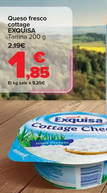 EXQUISA Queso fresco cottage Tarrina