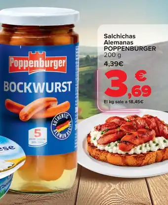 POPPENBURGER Salchichas Alemanas