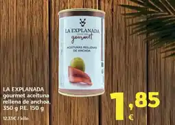 HiperDino LA EXPLANADA gourmet aceituna rellena de anchoa oferta