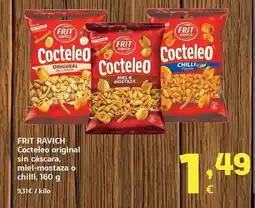 HiperDino FRIT RAVICH Cocteleo original sin cáscara, miel-mostaza o chilli oferta