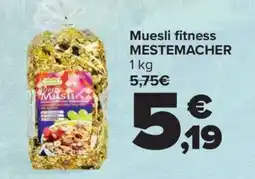 Carrefour MESTEMACHER Muesli fitness oferta