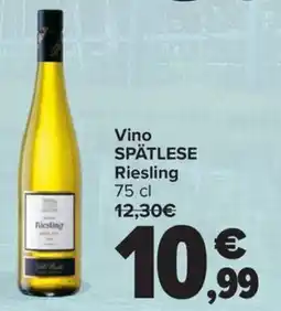 Carrefour SPÄTLESE Vino Riesling oferta