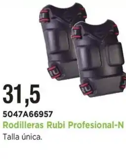 BdB Rodilleras Rubi Profesional-N oferta