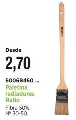 BdB Paletina radiadores Ratio oferta