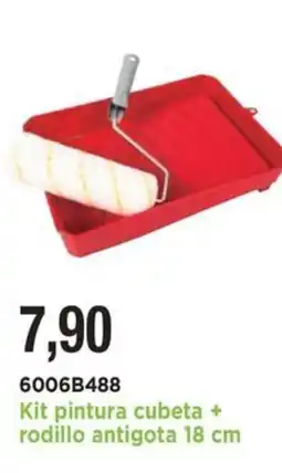 BdB Kit pintura cubeta + rodillo antigota oferta