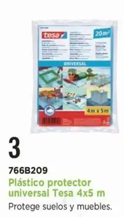 BdB Plástico protector universal Tesa 4x5 m oferta