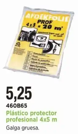 BdB Plástico protector profesional 4x5 m oferta