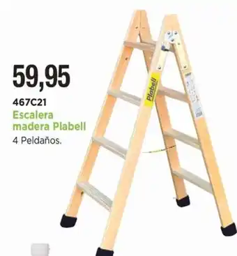 Escalera madera Plabell