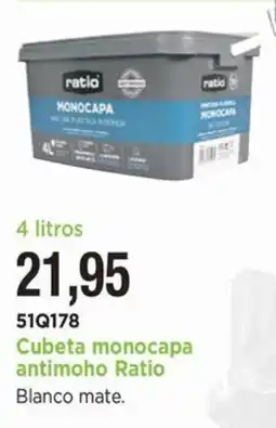 BdB RATIO Cubeta monocapa antimoho oferta