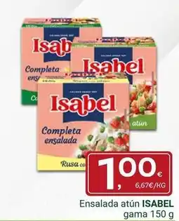 Supermercados Dani Isabel - ensalada atun gama oferta