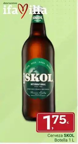 Supermercados Dani Skol - cerveza botella oferta