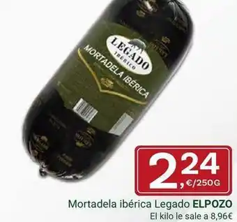 Supermercados Dani Legado elpozo - mortadela iberica oferta