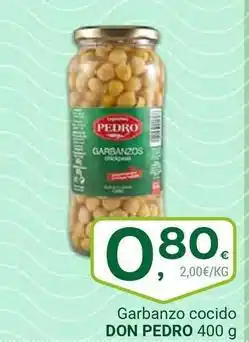 Supermercados Dani Pedro - garbanzo cocido oferta