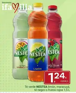 Supermercados Dani Nestea - té verde limón, maracuya, té negro o frutos rojos oferta