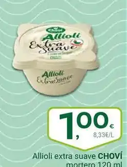 Supermercados Dani Chovi - allioli extra suave mortero oferta