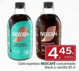Supermercados Dani Nescafé - café expresso concentrado black o vainilla oferta