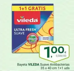 Supermercados Dani Vileda - bayeta suave antibacterias oferta