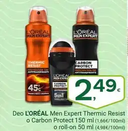 Supermercados Dani L'oréal - men expert thermic resist o carbon protect oferta