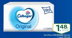 Supermercados Dani Colhogar - servilletas blancas oferta