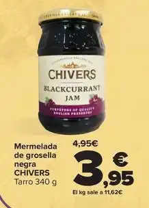 Carrefour Chivers - mermelada de grosella negra oferta