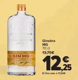 Carrefour Gin mg - ginebra oferta