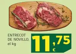 HiperDino Entrecot de novillo oferta