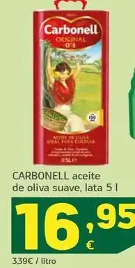 HiperDino Carbonell - aceite de oliva suave oferta