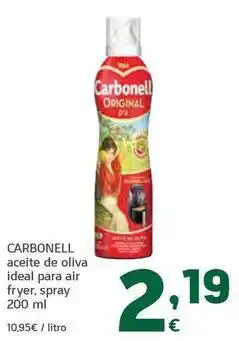 HiperDino Carbonell - aceite de oliva ideal para air fryer oferta