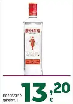 HiperDino Beefeater - ginebra oferta