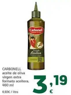 HiperDino Carbonell - aceite de oliva virgen extra formato aceitera oferta