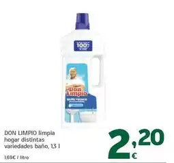 HiperDino Don limpio - limpia hogar distintas variedades baño oferta