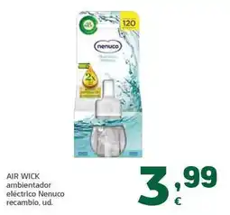 HiperDino Air wick - ambientador electrico nenuco recambio oferta