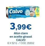 Dialsur Cash & Carry Calvo - atun claro en aceite girasol oferta