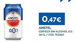 Dialsur Cash & Carry Amstel - cerveza sin alcohol 0,0 oferta