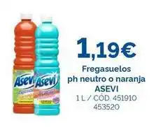 Dialsur Cash & Carry Asevi - fregasuelos ph neutro o naranja oferta