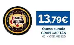 Dialsur Cash & Carry Gran capitán - queso curado oferta