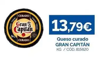 Dialsur Cash & Carry Gran capitán - queso curado oferta