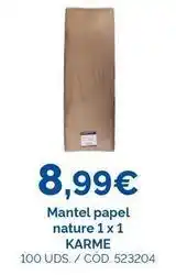 Dialsur Cash & Carry Nature - mantel papel 1 x 1 oferta