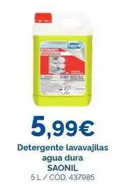Dialsur Cash & Carry Saonil - detergente lavavajillas agua dura oferta
