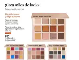 Yanbal Crea - paleta de sombas oferta