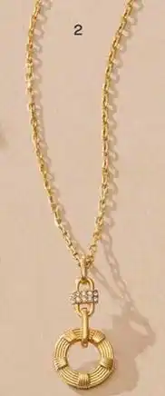 Yanbal Yanbal - collar tressa doré oferta
