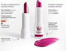 Yanbal Ya! barra de labios multibeneficios color core oferta