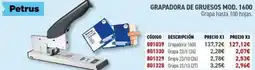 Carlin Grapadora de gruesos mod. 1600 oferta