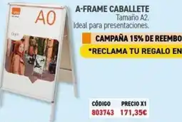 Carlin A-frame caballete oferta