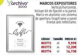 Carlin Marcos expositores oferta