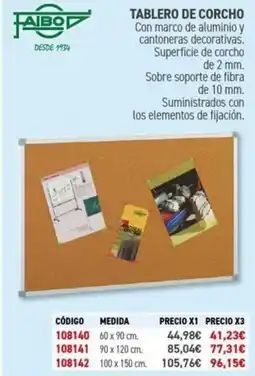 Carlin Tablero de corcho oferta